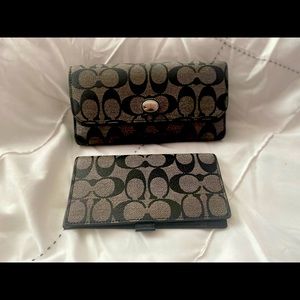 Authentic Coach Signature Wallet